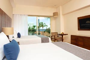 The Deluxe Ocean Front Room at Crown Paradise Golden Resort